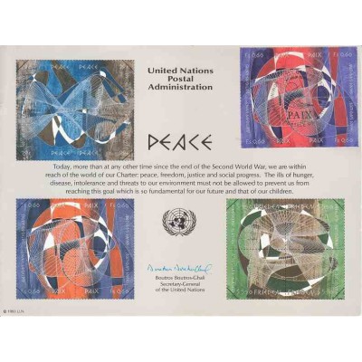 مهر روز صلح  - ژنو - سازمان ملل 1993