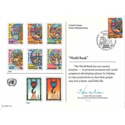مهر روز بانک جهانی  - ژنو - سازمان ملل 1989