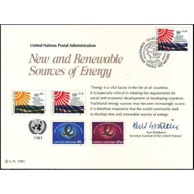 مهر روز منابع جدید انرژی - ژنو - سازمان ملل 1981