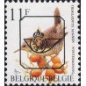 1 عدد تمبر سری پستی پرندگان - 11F - سورشارژ CTO - بلژیک 1992