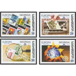 4 عدد تمبر مشترک اروپا - Europa Cept - پنجاهمین سالروز تمبرهای اروپا - گرجستان 2006  قیمت 3.4 دلار