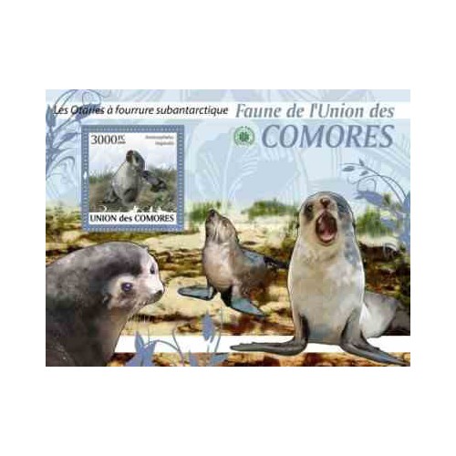 سونیرشیت پستانداران - فوک خزدار قطبی - کومور 2009 قیمت 13.97 دلار