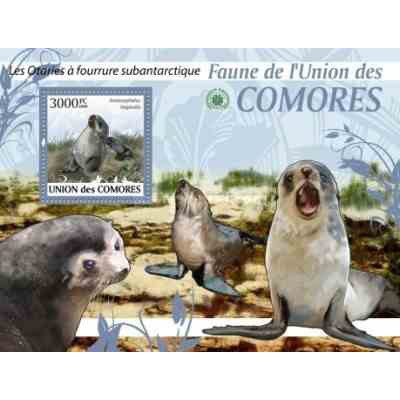 سونیرشیت پستانداران - فوک خزدار قطبی - کومور 2009 قیمت 13.97 دلار