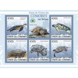 مینی شیت لاکپشتها - کومور 2009 قیمت 11.64 دلار