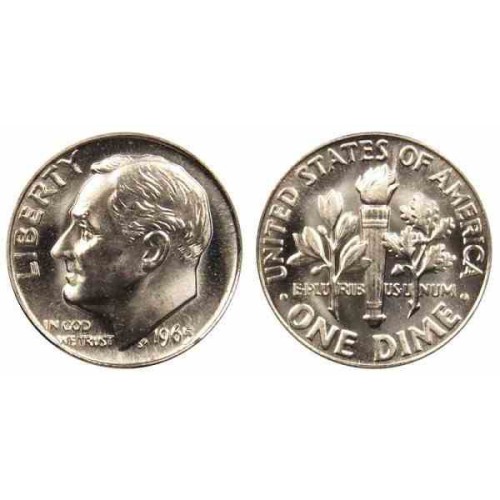 سکه 10 سنت - نیکل مس - آمریکا 2011 غیر بانکی