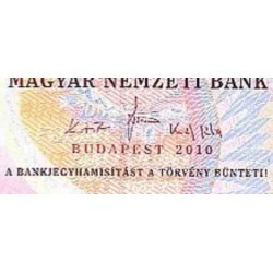 اسکناس 500 فورینت - مجارستان 2010