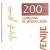 اسکناس 200 تولارجو - اسلوونی 2004