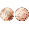 سکه 2 سنت یورو - مس روکش فولاد - ایرلند 2002 غیر بانکی