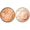 سکه 2 سنت یورو - مس روکش فولاد - قبرس 2008 غیر بانکی