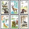 6 عدد تمبر شکار - جمهوری دموکراتیک آلمان 1977