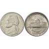 سکه 5 سنت - نیکل مس - آمریکا 1997 غیر بانکی