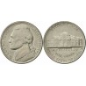 سکه 5 سنت - نیکل مس - آمریکا 1991 غیر بانکی