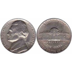 سکه 5 سنت - نیکل مس - آمریکا 1979 غیر بانکی