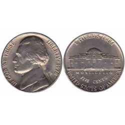 سکه 5 سنت - نیکل مس - آمریکا 1978 غیر بانکی