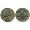 سکه 5 سنت - نیکل مس - آمریکا 1957 غیر بانکی