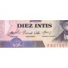 اسکناس 10 اینتیس - پرو 1985