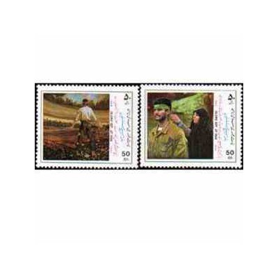 2630 - تمبر هفته بسیج مستضعفین 1372