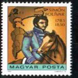 1 عدد تمبر سیمون بولیوار - مجارستان 1983 