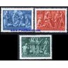 3 عدد تمبر کریستمس - مجارستان 1948 