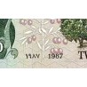 اسکناس 20 دینار - اردن 1987 سفارشی