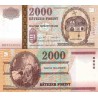 اسکناس 2000 فورینت  - یادبود هزاره - با فولدر مخصوص - مجارستان 2000 سفارشی