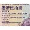 اسکناس 50 دلار - بانک چین- هنگ کنگ 2000 سفارشی