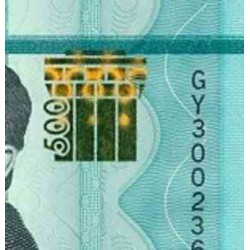 اسکناس 500 پزو - جمهوری دومنیکن 2017 سفارشی