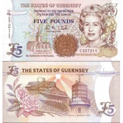 اسکناس 5 پوند - گورنزی 2017 سفارشی