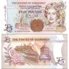 اسکناس 5 پوند - گورنزی 2017 سفارشی