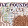 اسکناس 5 پوند - گورنزی 2017 سفارشی