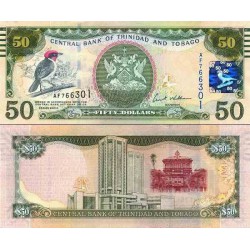 اسکناس 50 دلار - ترینیداد توباگو 2006 سفارشی