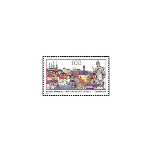 1 عدد تمبر بمبرگ - جمهوری فدرال آلمان 1996