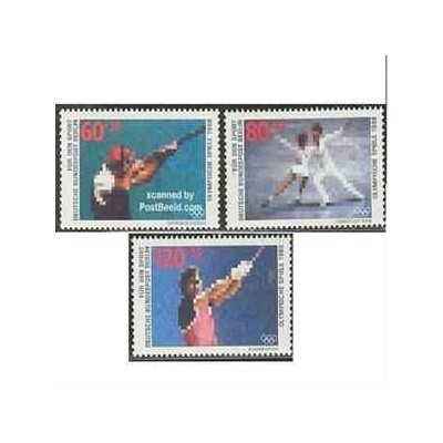 3 عدد تمبر المپیک - برلین آلمان 1988 قیمت 5.8 دلار