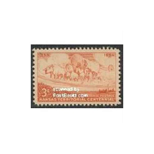 1 عدد تمبر کانزاس - آمریکا 1954 1 عدد تمبر کانزاس - آمریکا 1954