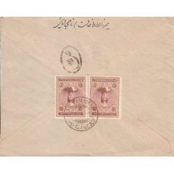 پاکت نامه شماره 9 - تمبر احمدی بزرگ - 1302 ه ش
