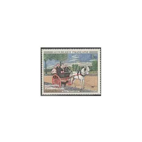 1 عدد تمبر تابلو اثر روسئو - فرانسه 1967 1 عدد تمبر تابلو اثر روسئو - فرانسه 1967
