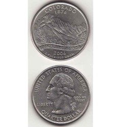 سکه کوارتر - ایالت کلرادو - آمریکا 2006