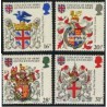 4 عدد تمبر نشانهای نظامی - انگلیس 1984