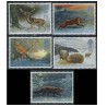 4 عدد تمبر زمستان - حیوانات - انگلیس 1992