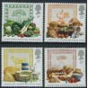 4 عدد تمبر سال غذا و کشاورزی - انگلیس 1989