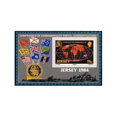 سونیرشیت کنفرانس پستی کشورهای مشترک المنافع - جرسی 1984 