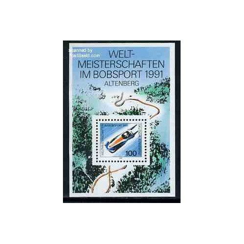 سونیرشیت مسابقات قهرمانی سورتمه سواری - آلتنبرگ - جمهوری فدرال آلمان 1991