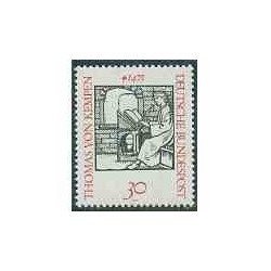 1 عدد تمبر توماس وون کمپن - جمهوری فدرال آلمان 1971