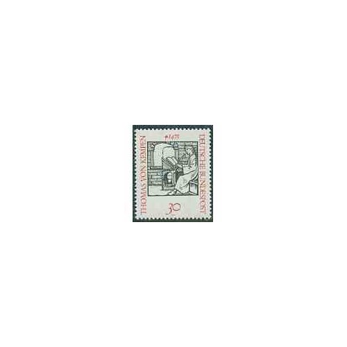 1 عدد تمبر توماس وون کمپن - جمهوری فدرال آلمان 1971