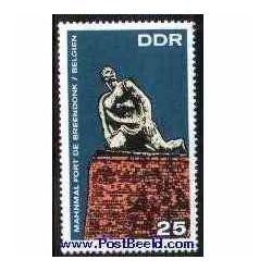 1 عدد تمبر مقبره بریدونک - جمهوری دموکراتیک آلمان 1968