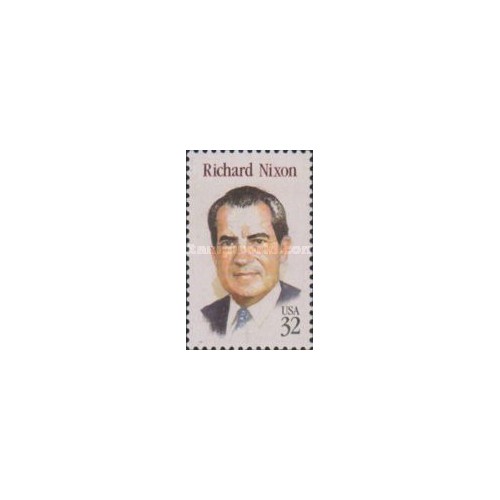 1 عدد تمبر یادبود ریچارد نیکسون - آمریکا 1995