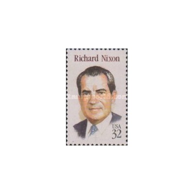 1 عدد تمبر یادبود ریچارد نیکسون - آمریکا 1995