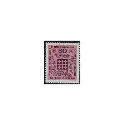 1 عدد تمبر روز پروتستان - جمهوری فدرال آلمان 1967