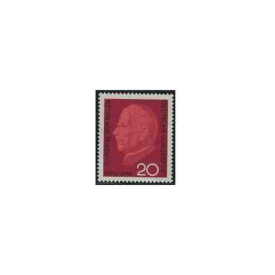 1 عدد تمبر عالیجناب سلمست - جمهوری فدرال آلمان 1966