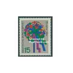 1 عدد تمبر روز آزادی - جمهوری فدرال آلمان 1965